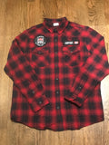 MEN’S RED CLASSIC CULT PLAID SHIRT