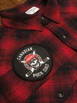 MEN’S RED CLASSIC CULT PLAID SHIRT