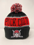 NEW* LIMITED EDITION VINTAGE CLASSIC CULT MULTI-COLOUR POM-POM TOQUE