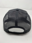 *NEW* DOUBLE BLACK & BLUE ICE TRUCKER MESH BILLBOARD SNAPBACK HAT