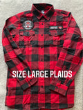 MEN’S TENDIES WITH ATTITUDE PLAID SHIRT