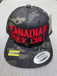 PUCK CULT CAMO BILLBOARD SNAPBACK HAT