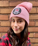 PUCK CULT PINK CLASSIC KNIT BEANIE