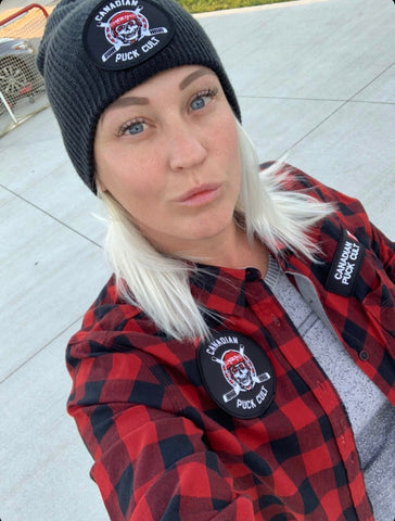 Women's Red Plaid Shirt