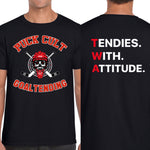 KIDS DOUBLE-SIDED TENDIES WITH ATTITUDE GOALTENDING T-SHIRT