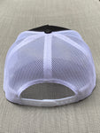 *NEW* CLASSIC BLACK & WHITE ICE TRUCKER MESH SNAPBACK HAT