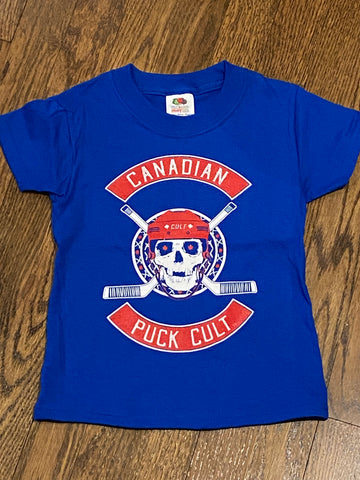 TODDLERS BLUE ICE CULT ROYAL T-SHIRT