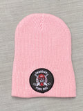 PUCK CULT PINK CLASSIC KNIT BEANIE