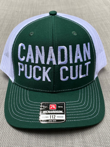 *NEW* PUCK CULT AUGUSTA GREEN GOLFAHOLIC TRUCKER HAT