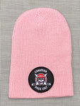 PUCK CULT PINK TENDY CLASSIC KNIT BEANIE