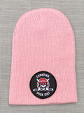 PUCK CULT PINK TENDY CLASSIC KNIT BEANIE