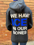 ADULTS BLUE ICE CULT DOUBLE-SIDED HOODIE